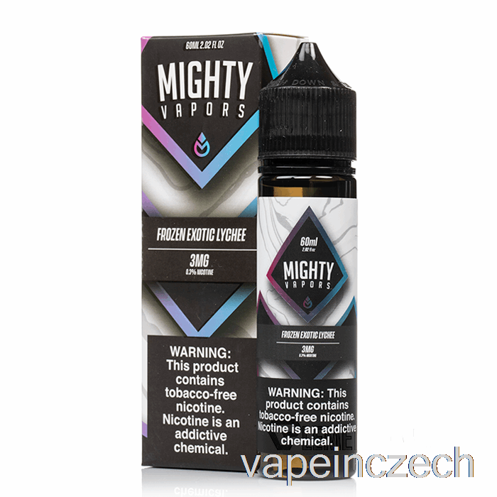 Mražené Exotické Liči - Mocné Páry - 60ml 0mg Vape Bez Nikotinu